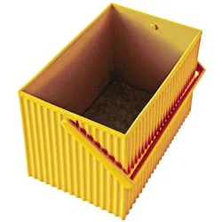 Hachiman, Aufbewahrungsbox, Omnioffre Korb Senf L (24.80 x 26.80 x 12.50 cm)