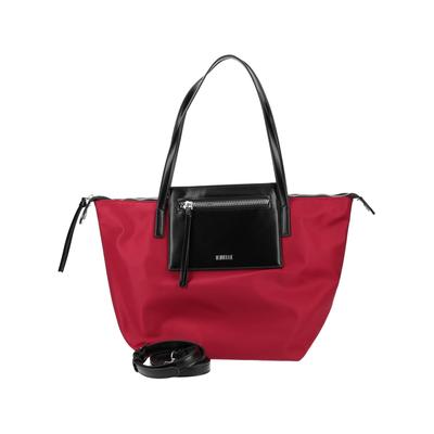Henkeltasche REBELLE "REBELLE Taschen Nylon", Damen, Gr. onesize, rot, Nylon, Taschen