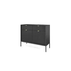 Sideboard   ¦ schwarz ¦ Maße (cm): B: 104 H: 83