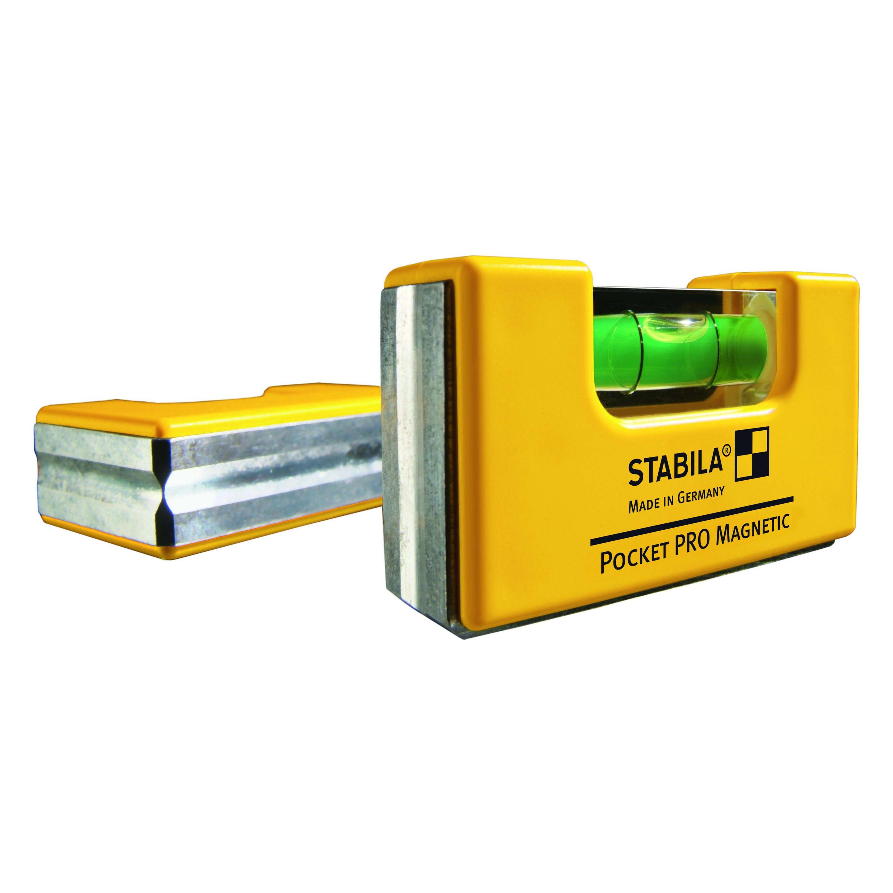 Stabila Wasserwaage Pocket PRO Magnetic (7 cm) (17768)