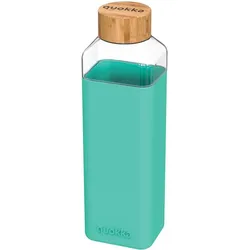 Quokka Storm - Glas- Trinkflasche 700 ml (tyrkysová)