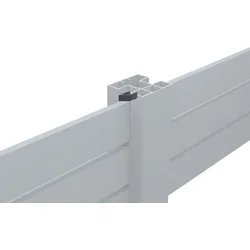 Fiberdeck Boston OPEN Aluminium Rhombus Abstandshalter 10mm (44 St) RAL7016 22 St links und 22 St rechts