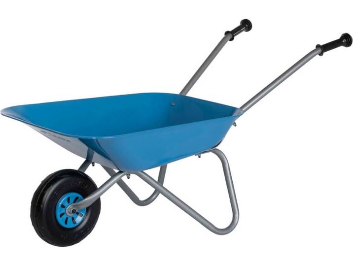 rolly Toys Metallschubkarre/Kinderschubkarre - blau
