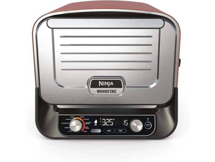Ninja Woodfire Outdoor-Ofen, 8-in-1-Pizzaofen & BBQ-Smoker, Burnt Orange