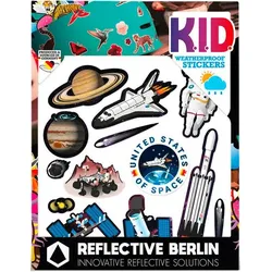 Reflective Berlin Reflexaufkleber K.I.D. Space