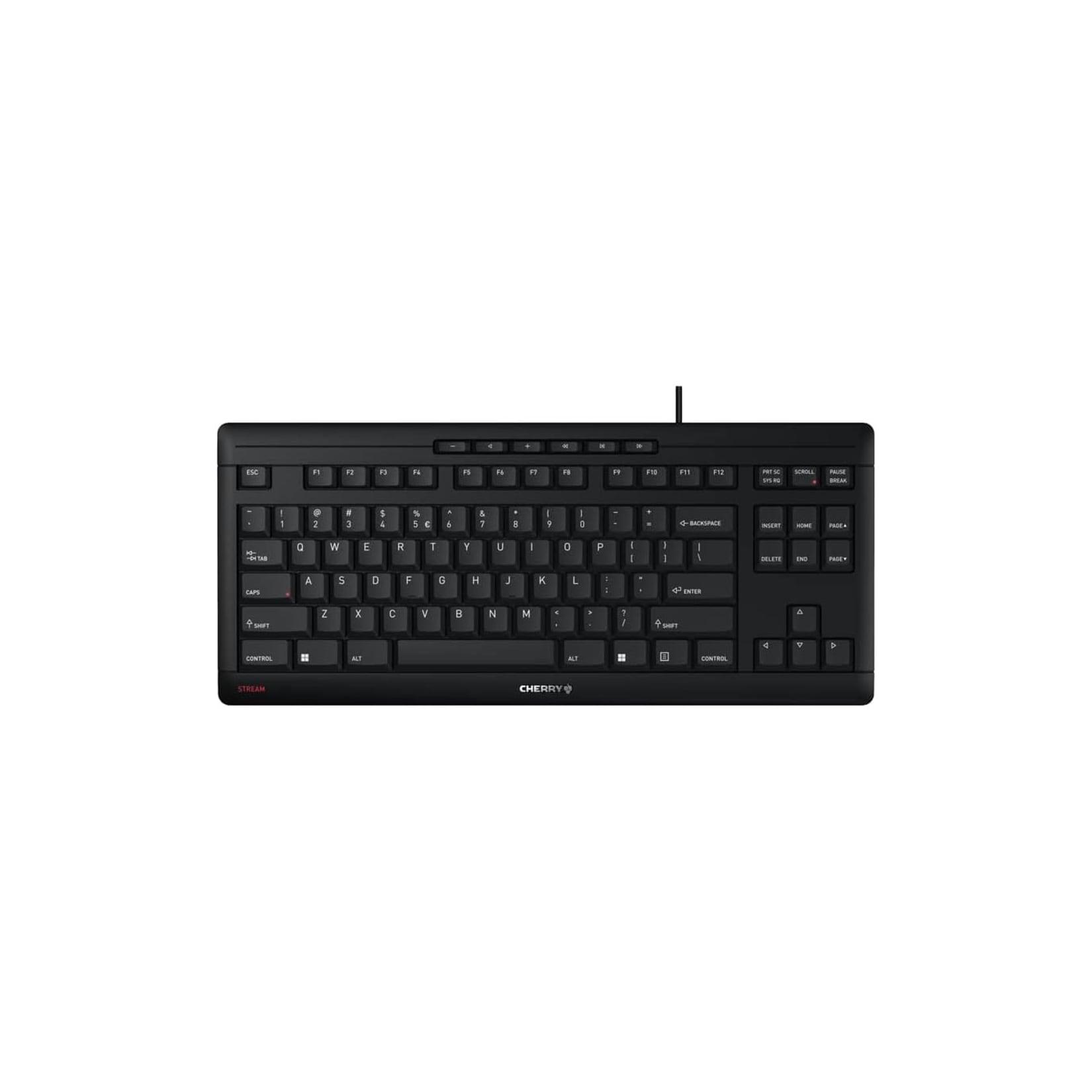 Cherry Cherry Stream Keyboard Schwarz
