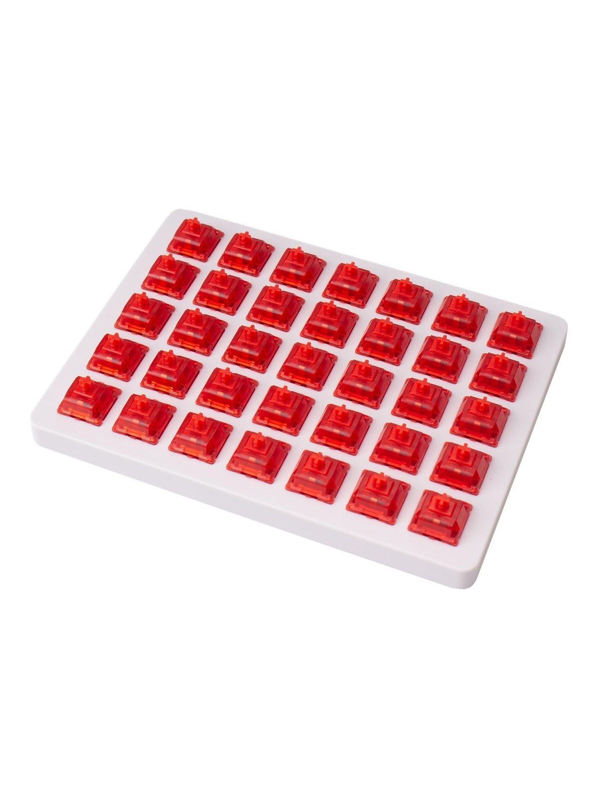 Keychron Switch set - Gateron Ink V2 Red - 35 pcs - Key Switches - Rot
