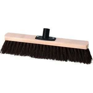 Nölle Besen Power Stick, Saalbesen, mit Stielhalter & Arenga-Borsten, Breite 40 cm