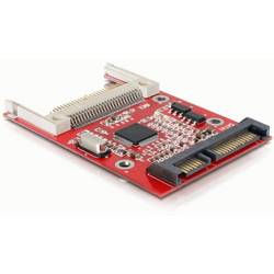 Delock Seriell Adapter [1x CompactFlash - 1x SATA] Rot 91660