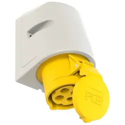 PCE 114-4 CEE-Wandsteckdose 16A 4p 4h IP44 1144
