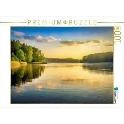 CALVENDO Puzzle Wenn das Licht den Horizont küsst. | 1000 Teile Lege-Größe 64 × 48 cm Foto-Puzzle für glückliche Stunden, von , Calvendo Puzzle
