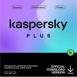 Kaspersky Plus 1 Gerät - 1 Jahr, 2026, ESD, Download