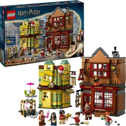 LEGO Harry Potter™ 76452 Qualität für Quidditch & Fortescues Eissalon Bausatz, Mehrfarbig