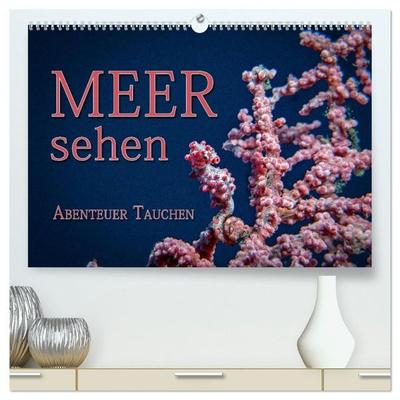Meer sehen - Abenteuer Tauchen (hochwertiger Premium Wandkalender 2027 DIN A2 quer), Kunstdruck in Hochglanz