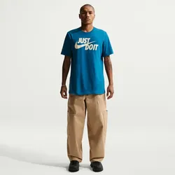 NIKE Sportswear JUST DO IT T-Shirt Herren 476 - court blue L
