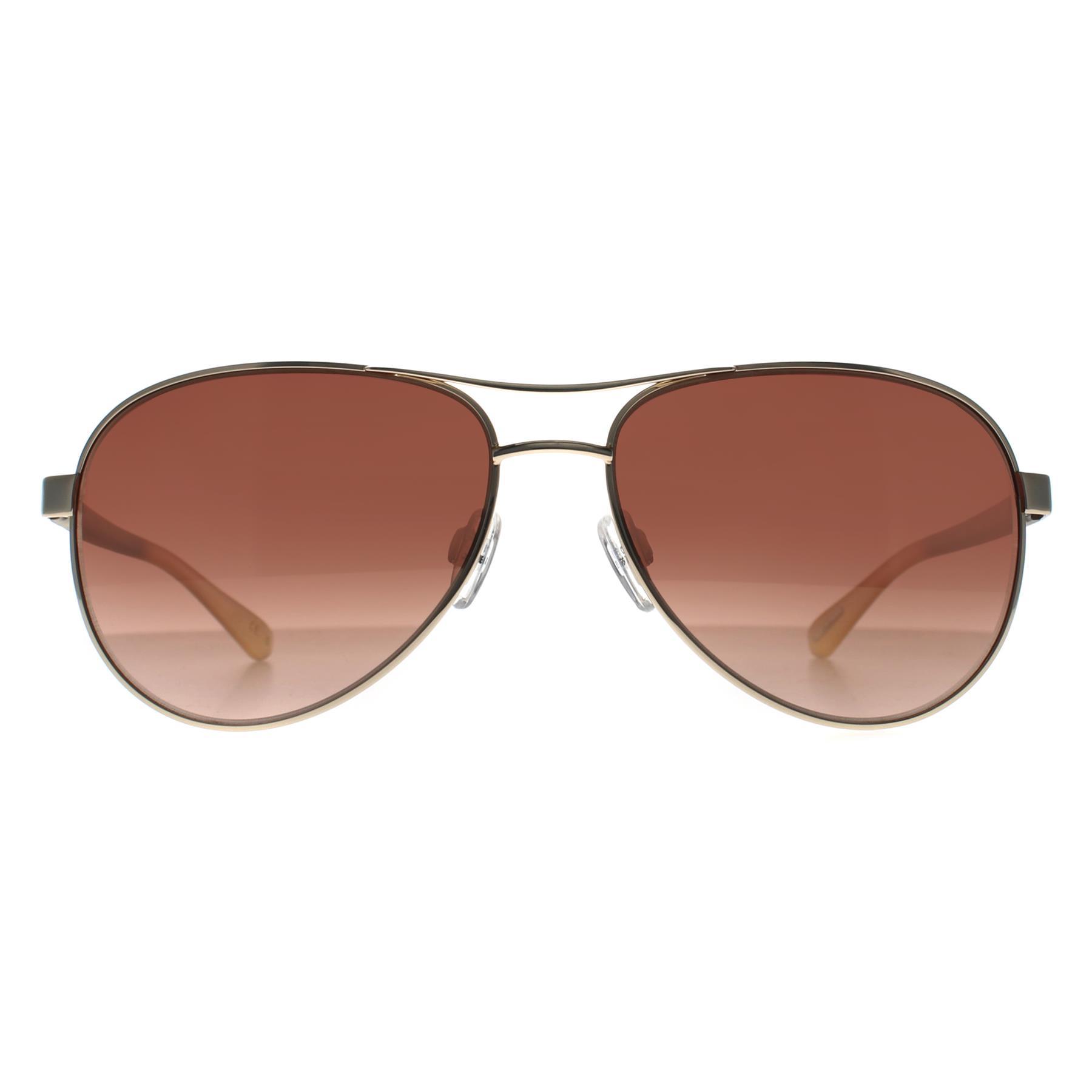 Ted Baker Aviator Unisex Zwart Bruin Kleurverloop TB1271 Oliver