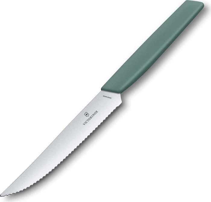 Victorinox Swiss Modern Steakmesser 12 cm salbeigrün