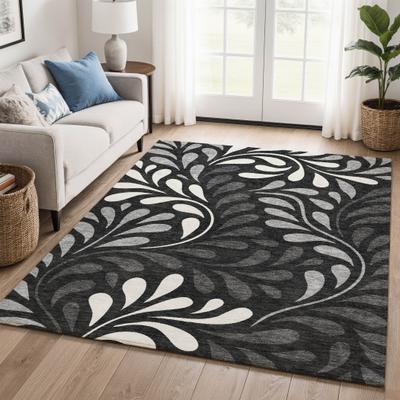 Addison Rugs Premium Washable Super Soft Floral Emery Mayfield Rug