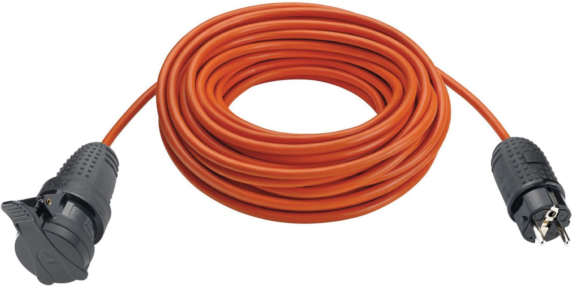 Vimar PROLUNGA DA GIARDINO PRESA SCHUKO CON CAVO 3G1,5 H05VV-F ARANCIONE 30 m IP44