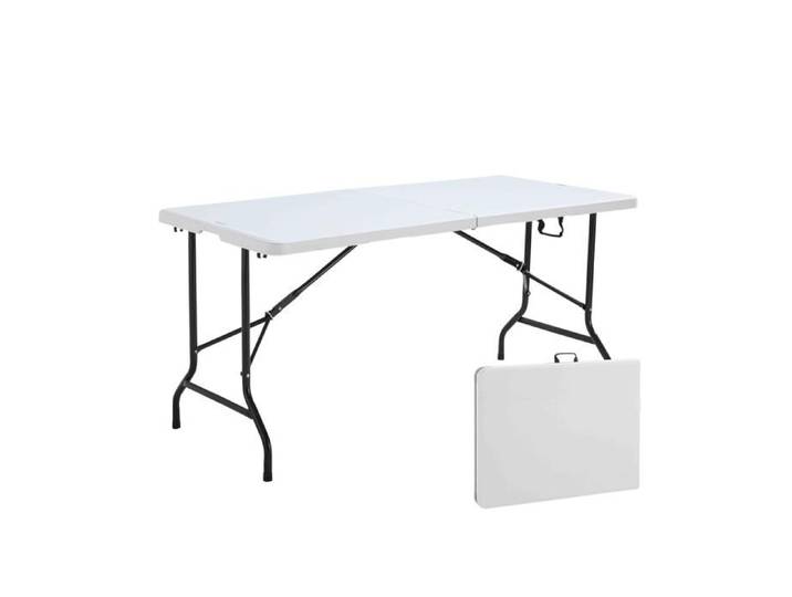 Table pliante - MOB EVENT PRO - 152cm - 6 places - Blanc et noir
