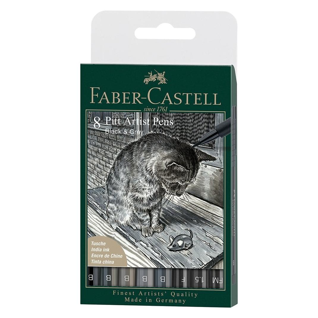 Faber-Castell Pitt Artist Pen (8x) (167171)