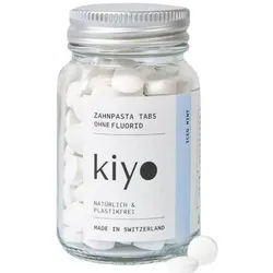 2x Kiyo Natural, Zahnpasta, Zahnpasta Tabs (60 ml)