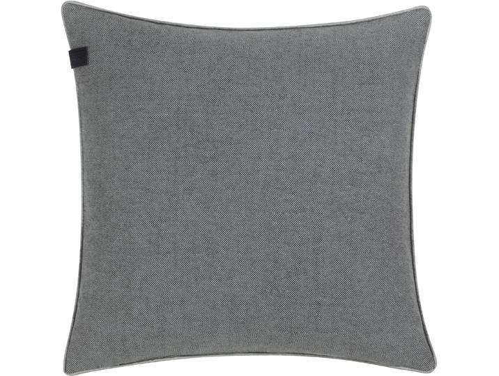 Dekokissen Soft , grau (grau, unifarben), B:45cm L:45cm, Baumwolle, Polyester, SCHÖNER WOHNEN-KOLLEKTION, Dekokissen_Sitzkissen_Kissenhüllen, Dekokissen, 45x45 cm