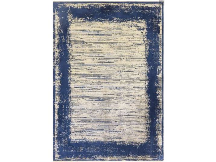 NOVATREND - Tapis de salon moderne MELODIE - Bleu - 160x230 cm