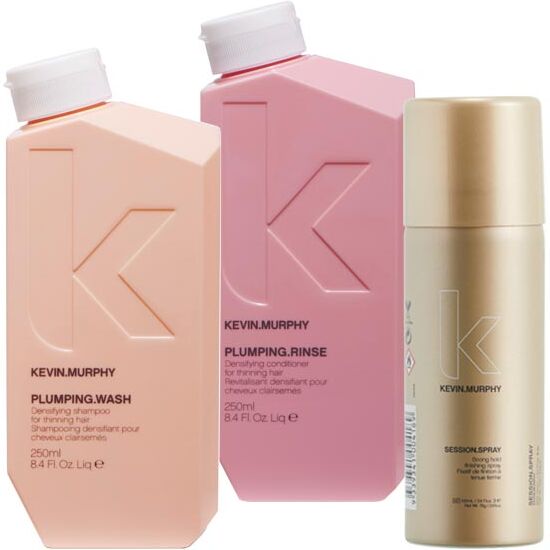 600ml KEVIN.MURPHY PLUMPING Set (Shampoo 250ml + Conditioner 250ml + Haarspray 100ml)