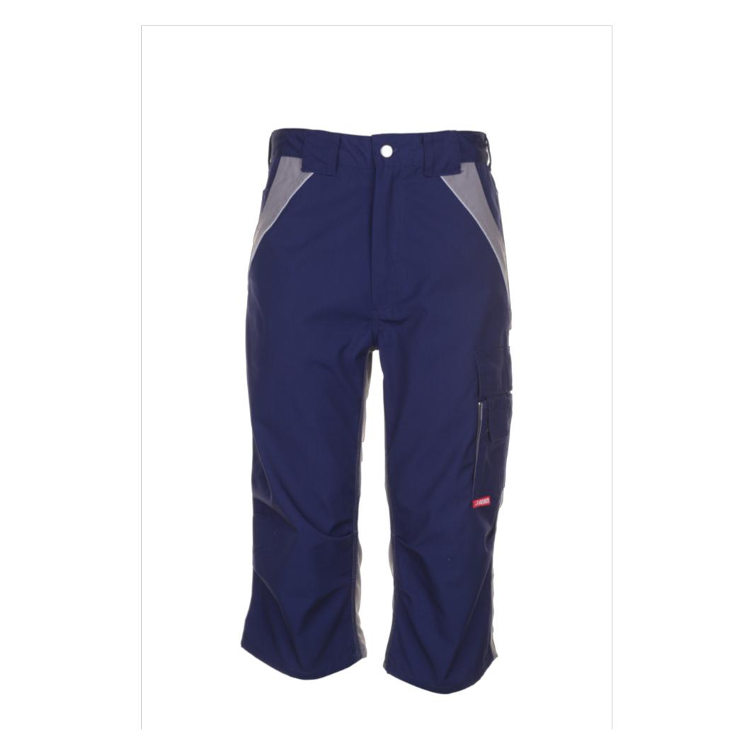 Planam Plaline Arbeitskleidung dreiviertel Hose marine zink XXL (XXL) (33946866)