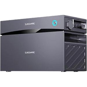 Sunshare Stromspeicher Glory 2000 Semi-Solid, LiFePO4, 2,0kWh, All-In-One Speicher für Balkonkraftwerk