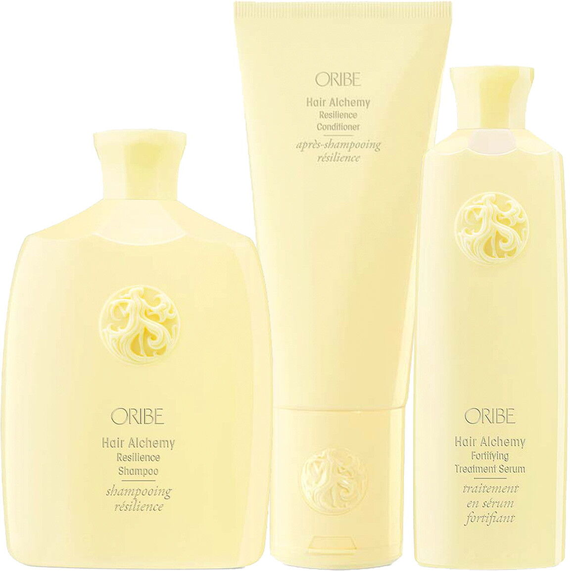 575ml Oribe Hair Alchemy Resilience & Fortifying Trio-Set (Shampoo 200ml + Conditioner 200ml + Serum 175ml)