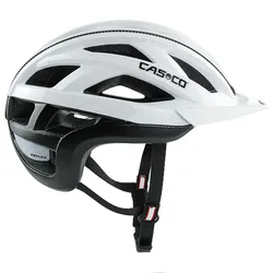 CASCO Cuda 2 Fahrradhelm - weiß schwarz