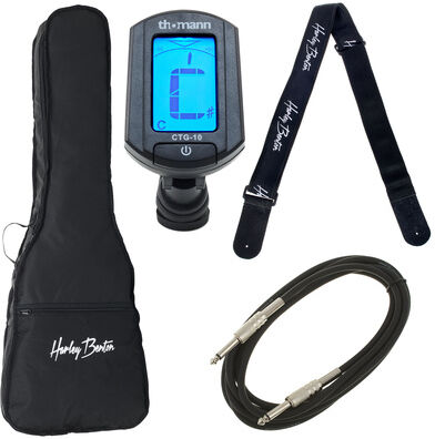Harley Benton Junior E-Bass Accessory Pack noir