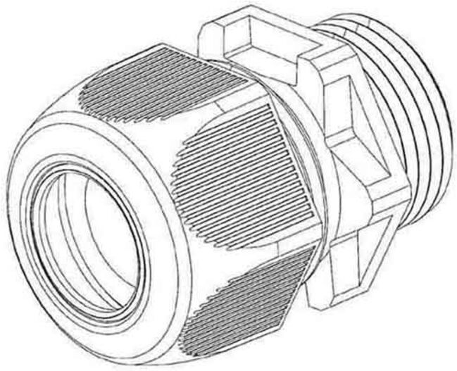 HKL Presse-étoupe gr,D=3-6mm 350M12 (350M12)