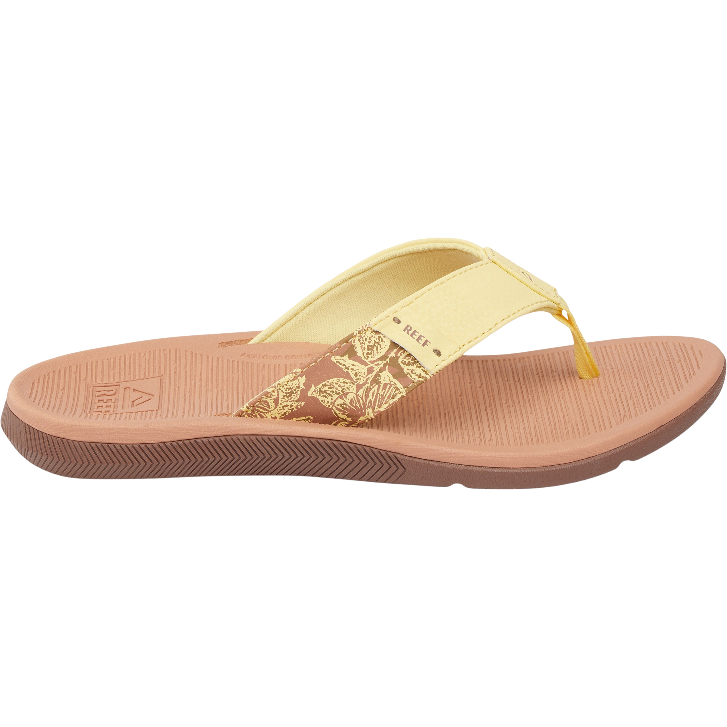 Reef Santa Ana Sandale Damen Sandalen gelb Größe 36 Lifestyle