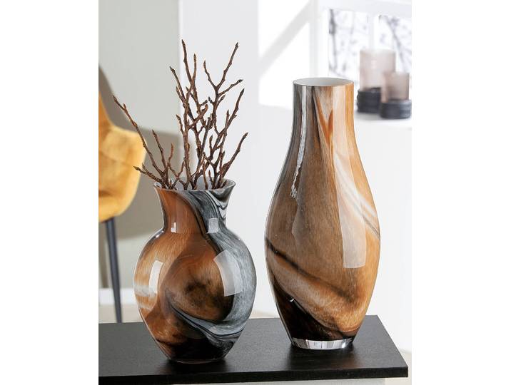 Vase Draga 40cm Braun