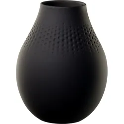 Perle Manufacture Collier Noir Vase 20 cm