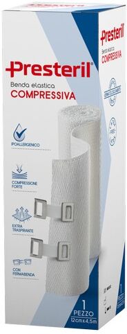 Corman Presteril Benda Elastica Compressiva 12 Cm X 4,5 M Tesi