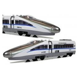 Lean Toys Pendolino-Zug mit weissem Ton und leichtem Aufzug (52629670)