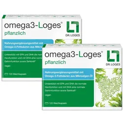 omega3-Loges® pflanzlich Doppelpack 2X120 St