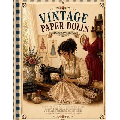 Vintage Paper Dolls, Taschenbuch von Cozy Claudia Studio, Independently Published