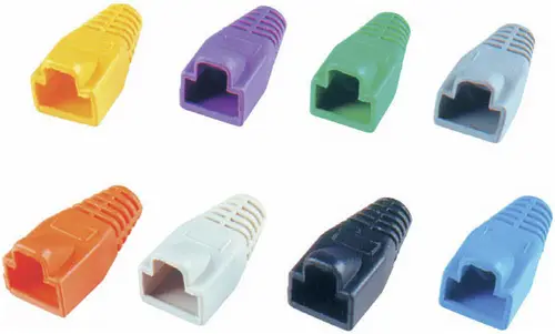 TRU COMPONENTS Knickschutztülle für RJ45 Stecker 7712760 Gelb