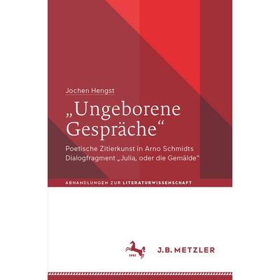 „Ungeborene Gespräche“, Taschenbuch von Jochen Hengst, Springer Berlin, 978-3-662-71507-9