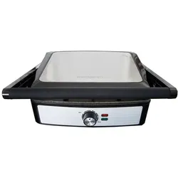 Gastronoma 18240001, Kontaktgrill, Schwarz, Silber