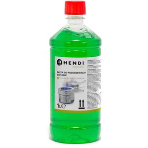Hendi Brennpaste 195109, für Chafing-Dish & Fondue, Nachfüllflasche mit Ethanol-Gel und Dosierhilfe, 1 Liter