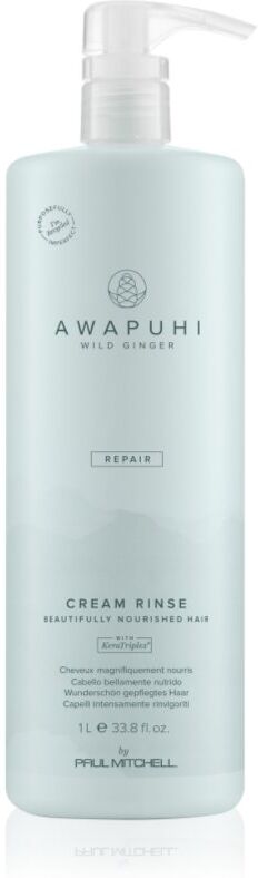 Paul Mitchell Awapuhi Wild Ginger Repair Cream Rinse après-shampoing nourrissant pour tous types de cheveux 1000 ml