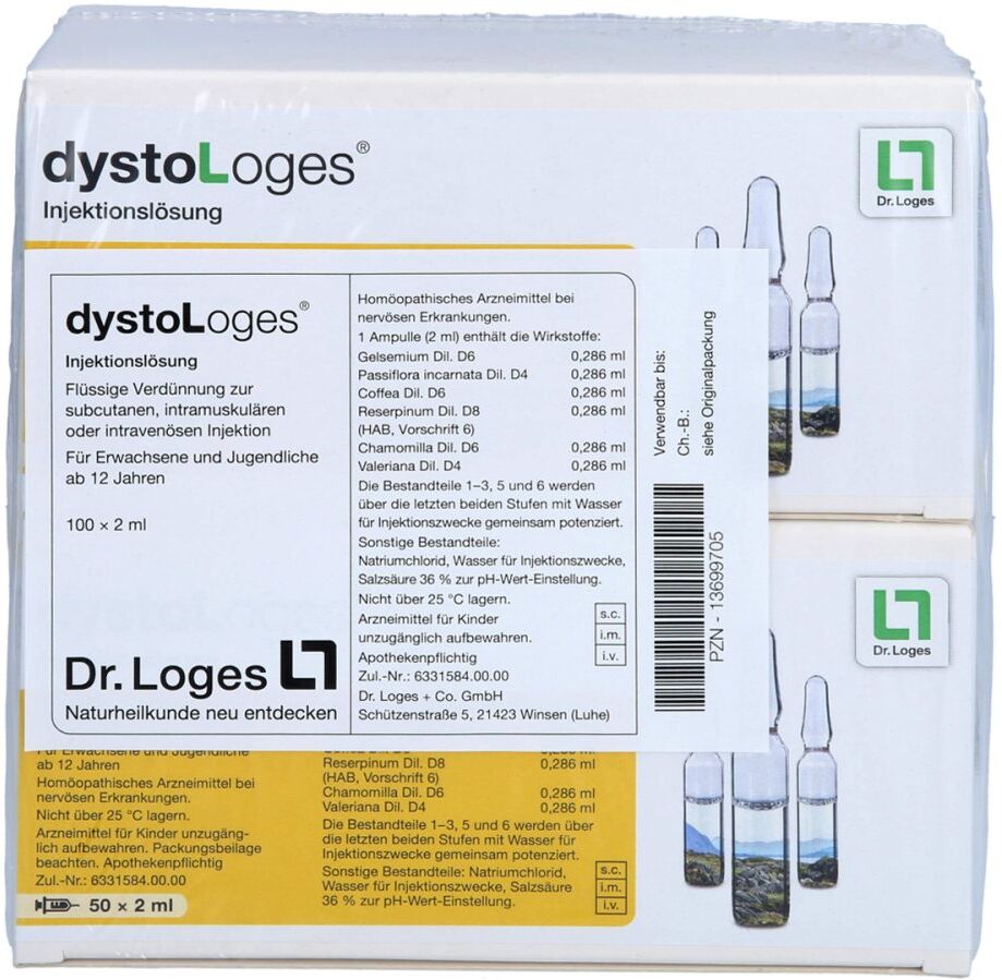 Dysto-Loges Dysto Loges Injektionslösung Ampullen