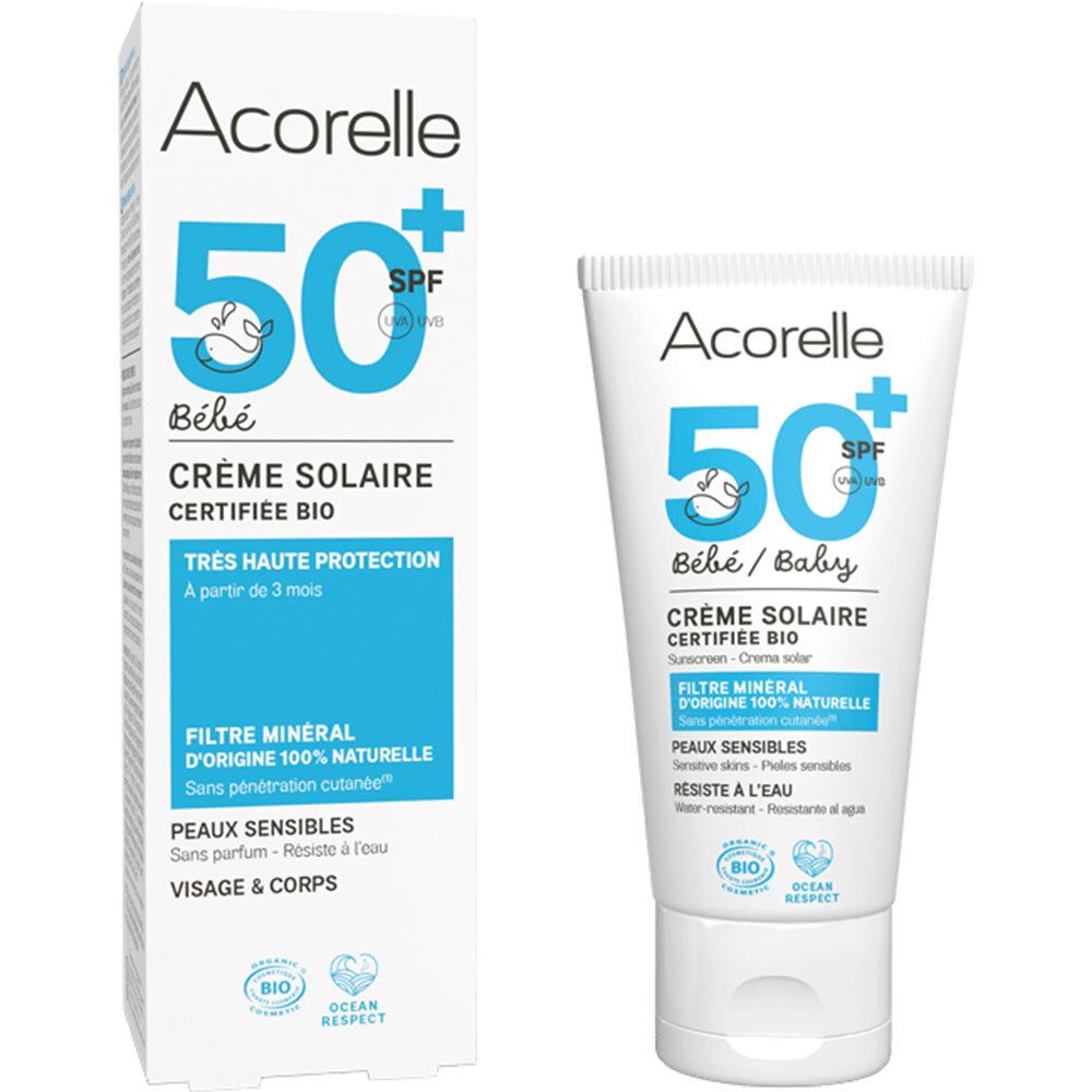 Acorelle BB CR SOL Spf50+ BIO 50Ml 50 ml Hautcreme