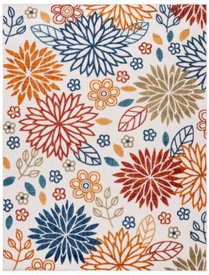 SAFAVIEH Cabana Lyla Indoor/ Outdoor Waterproof Patio Floral Rug